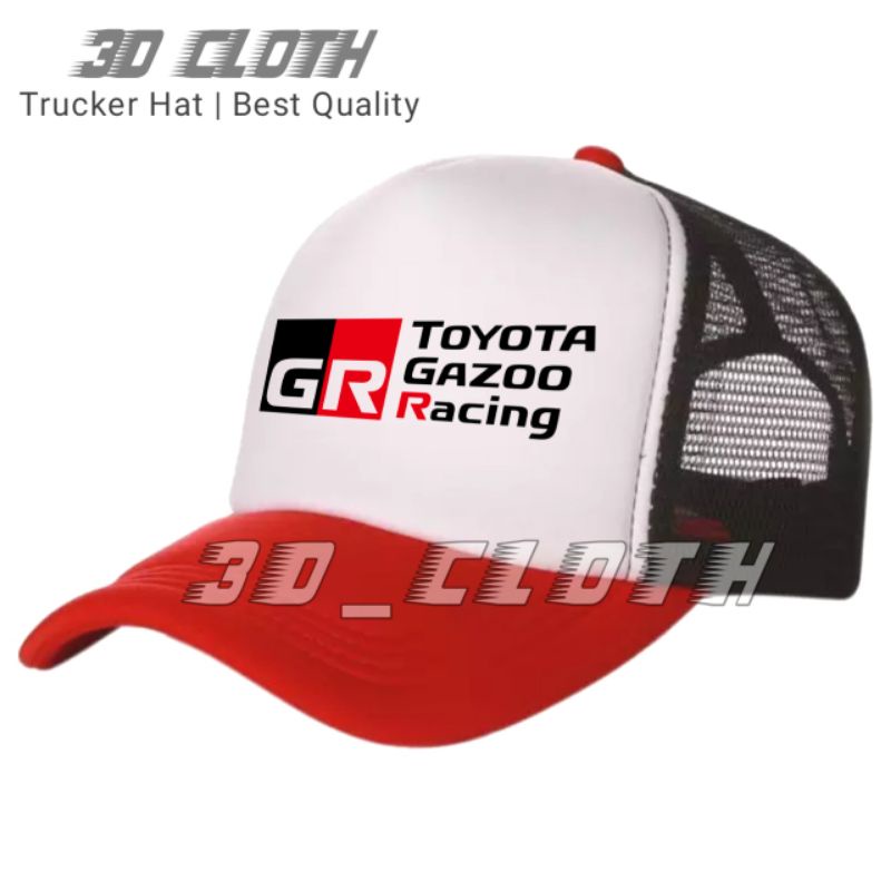 Topi Toyota Gazoo Racing Trucker - Topi GR Toyota Gazoo Racing