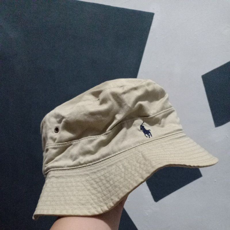 Topi Bucket Hat Polo By Ralph Lauren