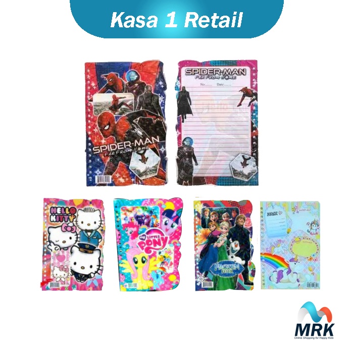 

Kertas Binder dan Sampul Full Warna / Isi Binder Karakter Anak Laki-laki ukuran A5