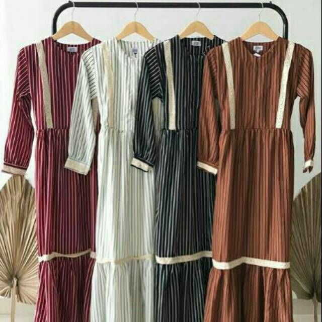 ARUMIII DRESS / DRESS RENDAA SALUR /DRESS WANITA RENDA