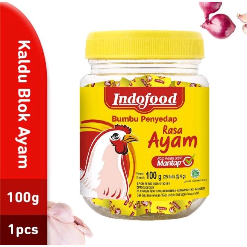 

Indofood Bumbu Kaldu Blok Rasa Ayam 1 Botol