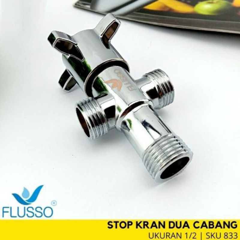 KRAN AIR / STOP KRAN 1/2 TYPE 833 FLUSSO  BEST QUALITY PRODUCT