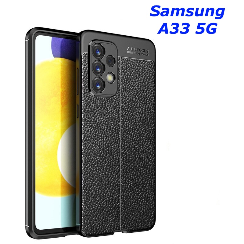 Case Auto Focus Samsung Galaxy A33 5G Leather Experience SoftCase Slim Ultimate / Casing Kulit