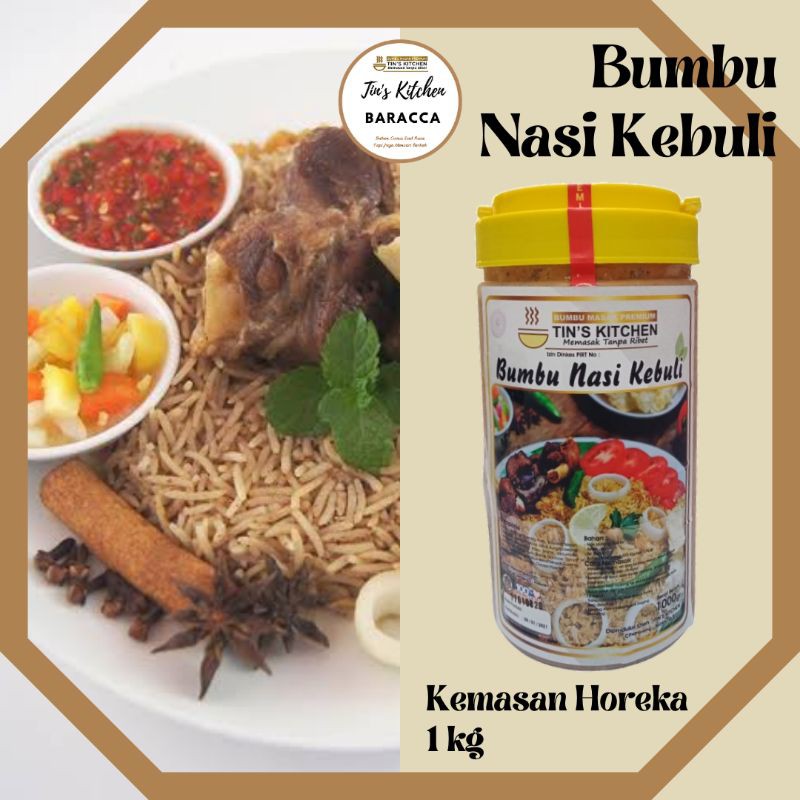 

Bumbu Kebuli 1kg Khas Arab dengan sentuhan bumbu Indonesia rasa Istimewa - Kemasan Horeka
