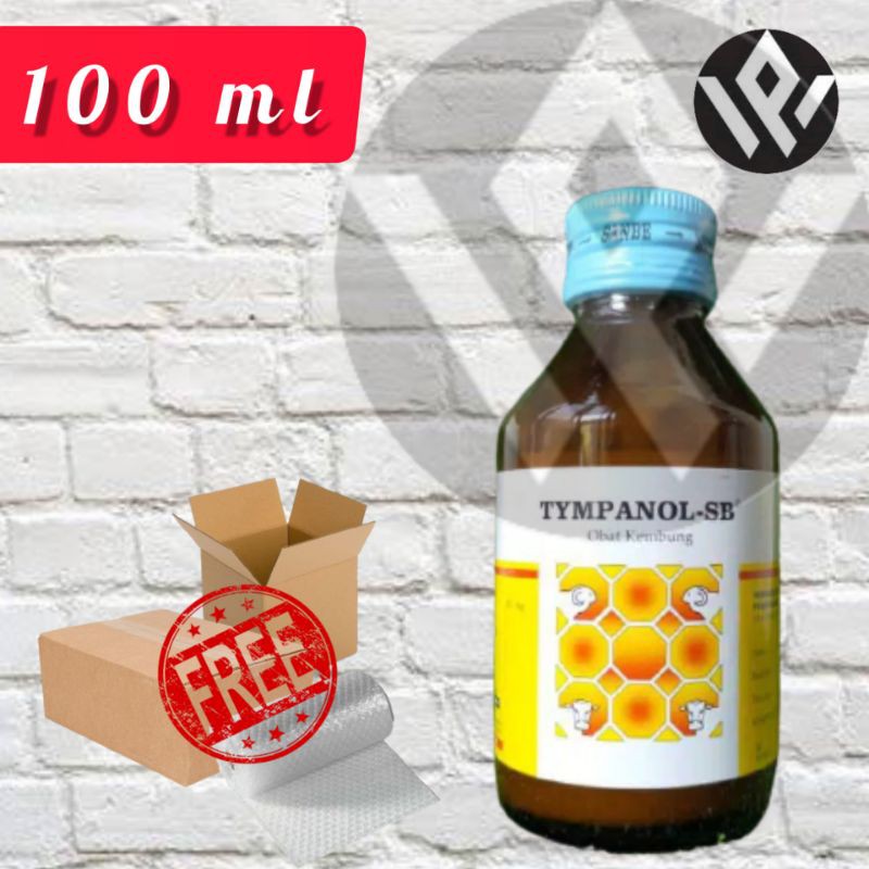 Tympanol SB 100 ml Obat Kembung Ternak Sapi Kambing dll PT Sanbe Farma