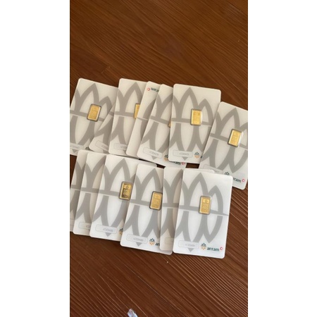 Antam 1gram Certy Baru Redmark 2022