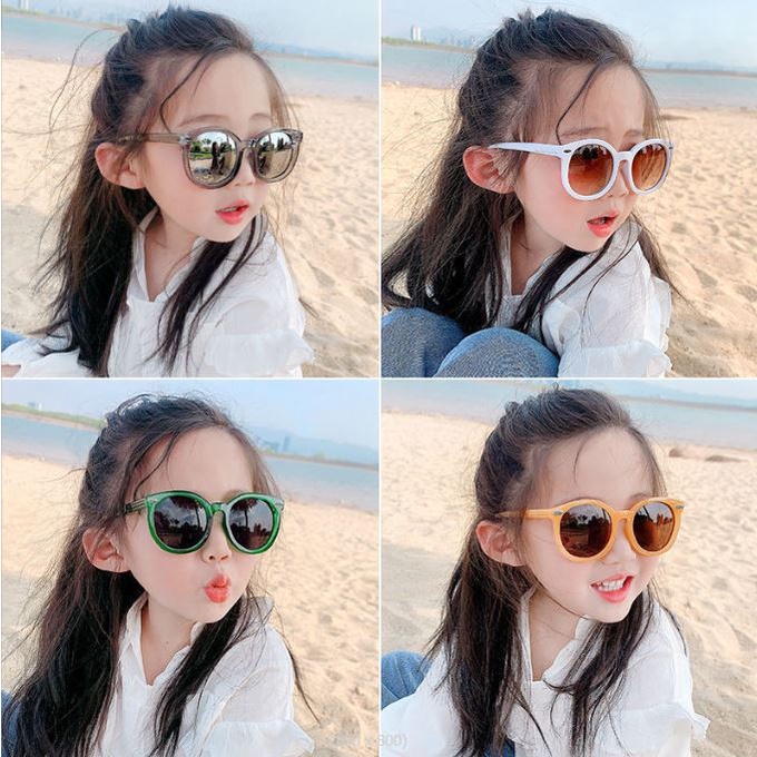 BV.ID KC610 Kacamata Anak Fashion Retro Ulzzang Vintage Kaca Mata Kids Kekinian