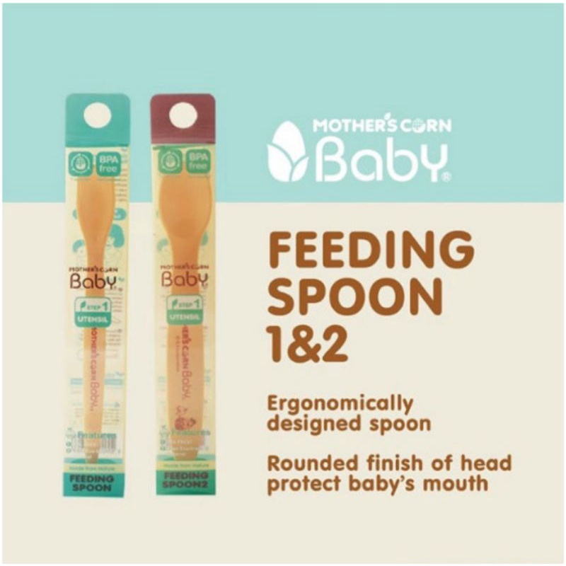 MOTHER'S CORN Feeding Spoon Step 1&amp;2