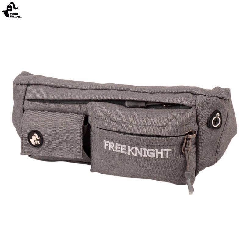 Free Knight Tas Pinggang Olahraga - N3233 - Black