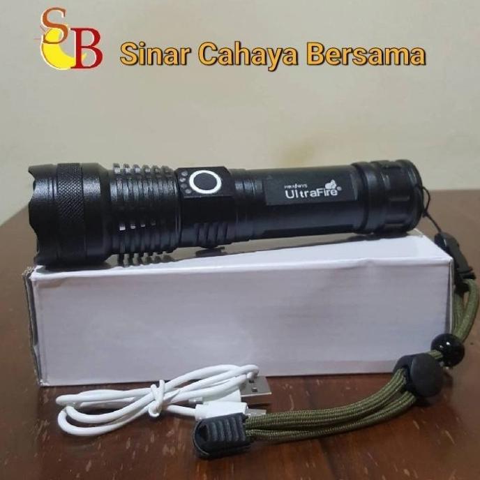 Senter LED XHP 50 Ultrafire Cree USB Charging