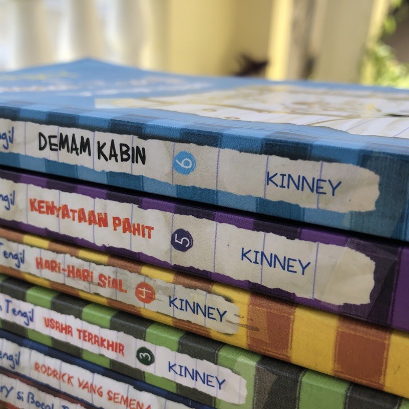 Novel Diary of Wimpy Kid ORI BEKAS