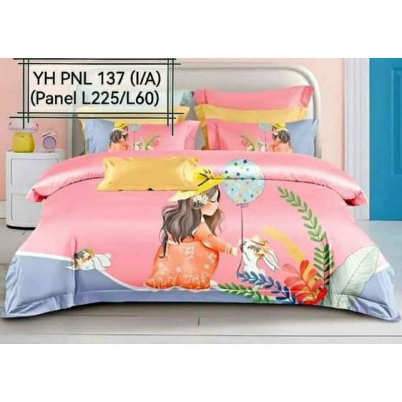 NEW COMING‼ SPREI SET KATUN JEPANG IMPORT ANAK PANEL MOTIF CARTUN/CARTOON/KARTUN/KARTON