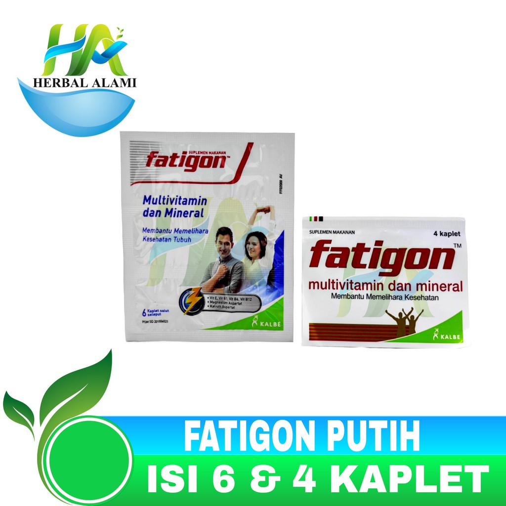 Fatigon - Fatigon Putih Multivitamin dan Mineral