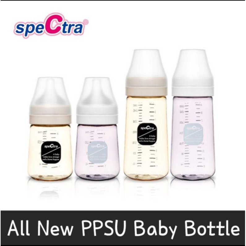 SPECTRA All New PPSU Baby Bottle 160ml &amp; 260ml