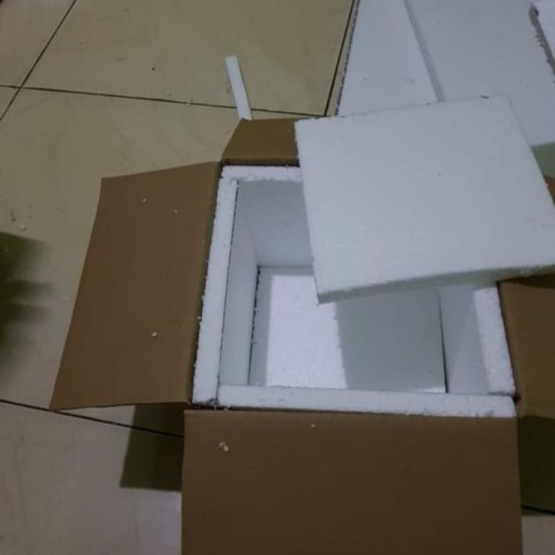 

packing tambahan, sterofoam dan kardus