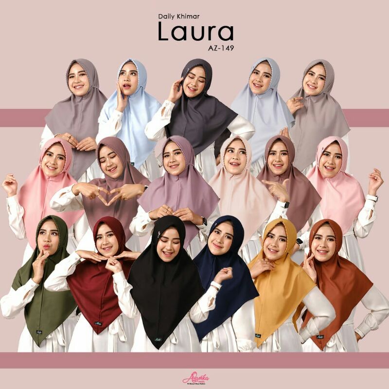 KHIMAR DAILY LAURA By Azamka
