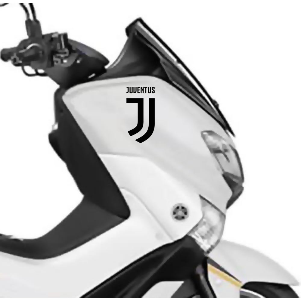 Sticker Motor Helm Cutting Vinyl Sepakbola Juventus Shopee Indonesia