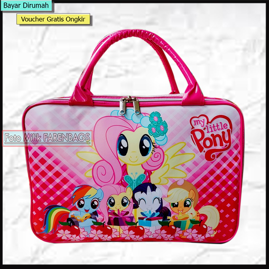 TRAVEL BAG KOPER SPON TAS JINJING KUDA PONY