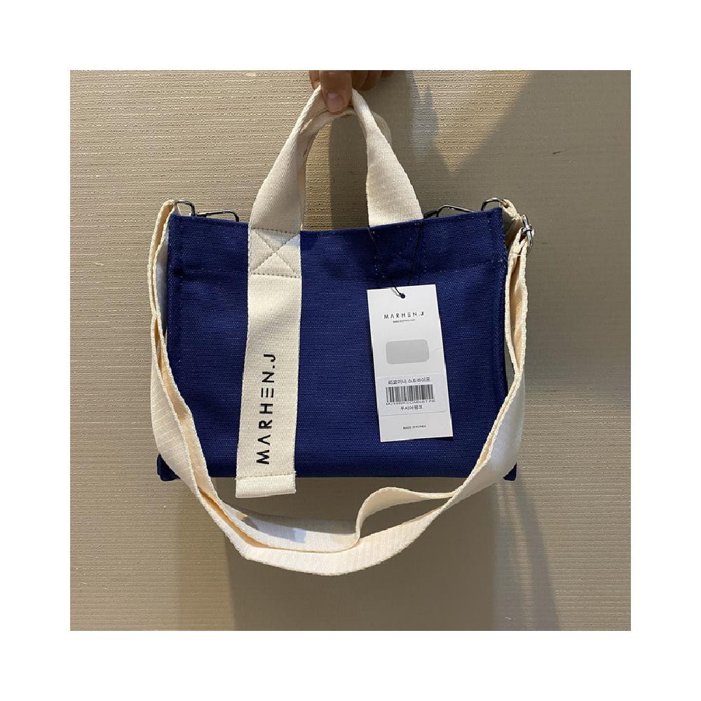 Tas marhen j rico canvas bag polos import super quality - Merah