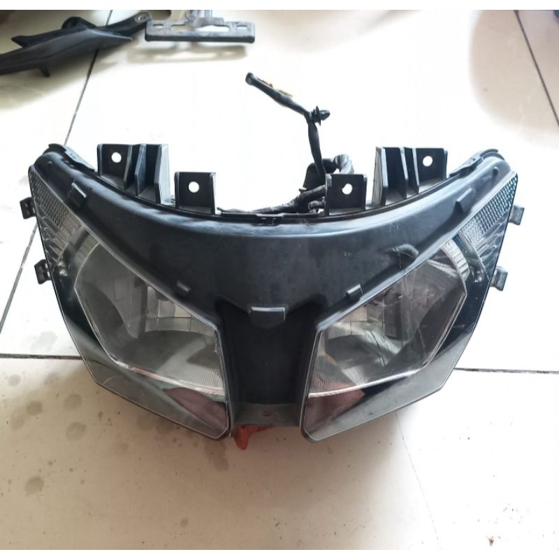 reflektor headlamp lampu depan 2nd ori cbr150 k45a cbr lokal