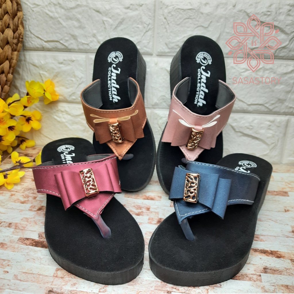 SANDAL ANAK SPONS TINGGI PITA 3 4 5 6 7 8 TAHUN KA02