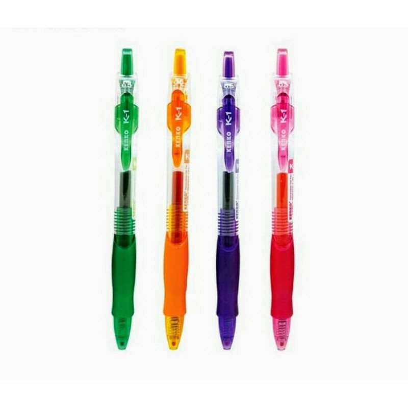 PULPEN GEL KENKO K-1 WARNA-WARNI