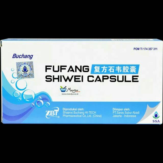 Buchang FUFANG SHIWEI Capsule ( obat pelancar kencing)