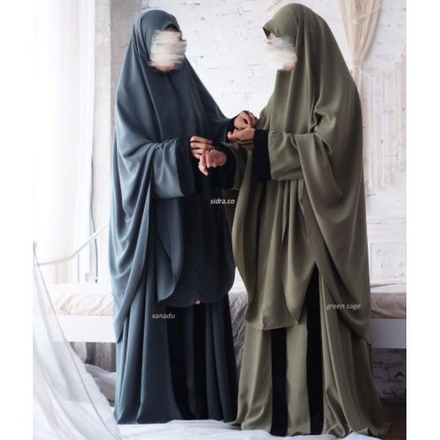 HUUR by SIDRA Bisht Abaya Set Khimar by Sidra.co