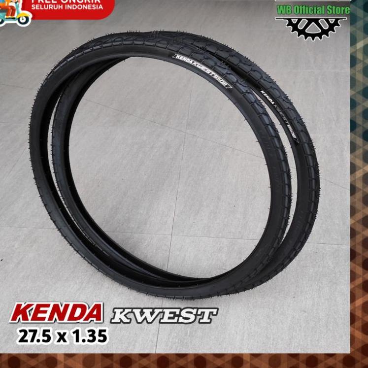 Telah Hadir.. Ban luar sepeda 27.5 x 135 1.35 Kenda Kwest 650B / Ban Sepeda 27.5 x 1 35 Ban Luar MTB