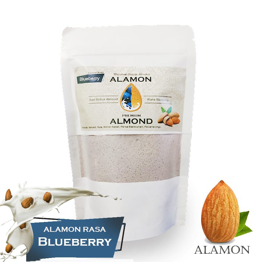 

Susu Almond Bubuk - Alamond - Rasa Blueberry | ASI BOOSTER | Minuman Kesehatan