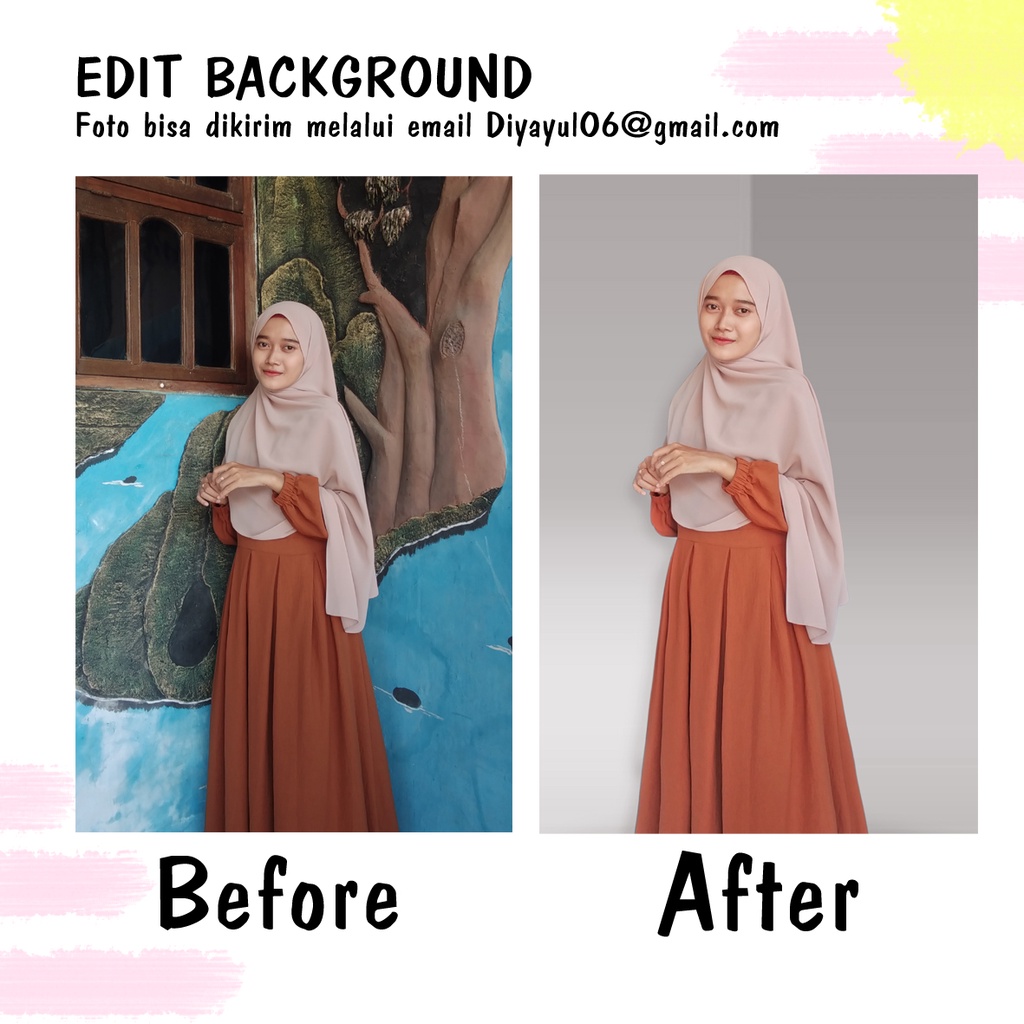Edit Foto/ Edit Background foto/ ganti background bayi [SOFTFILE]