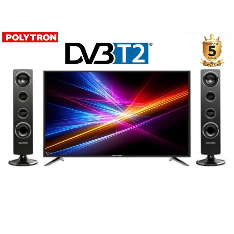 TV LED DIGITAL  polytron speaker 32TV0755