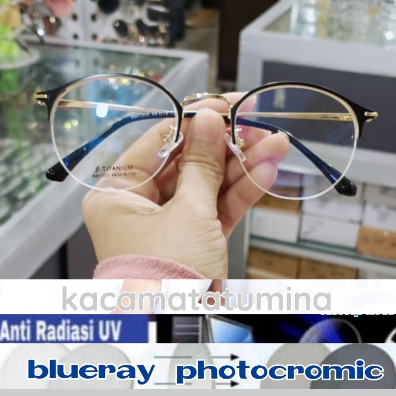 kacamata+lensa blueray )( kacamata+lensa blueray photocromic