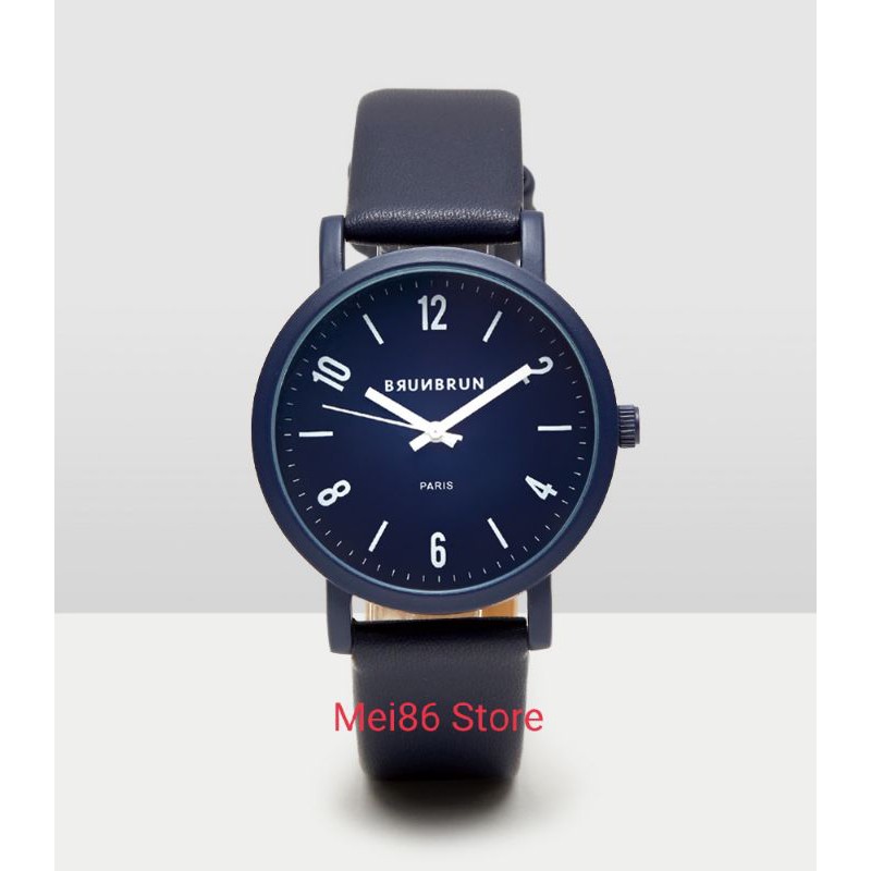 Brunbrun Nathan Navy Anti Air 1 ATM Jam Tangan Analog Wanita