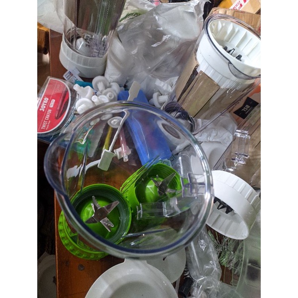 Gelas blender Miyako 1 liter Pisau jus 6