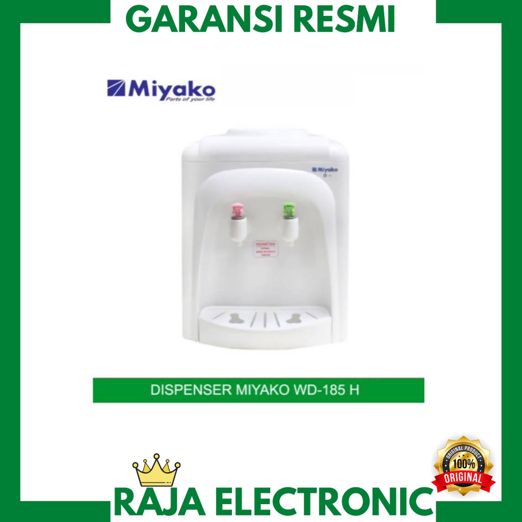 DISPENSER MIYAKO WD 185 H AIR PANAS GALON ATAS