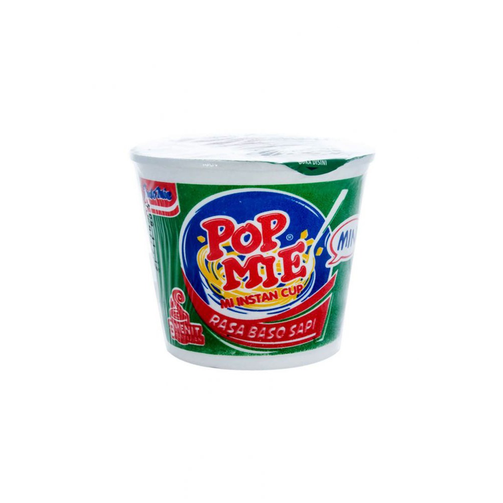 

Indomie Pop Mie Baso Sapi 35gr