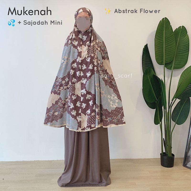 Mukena Travelling / Mukena Rayon / Mukena by Sally Scarf