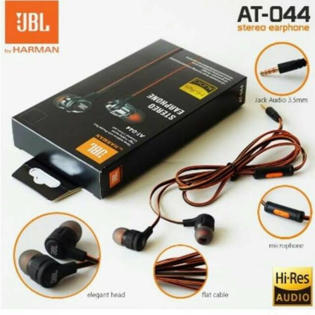 handsfree earphone handsfree jbl at-044 jbl at 044