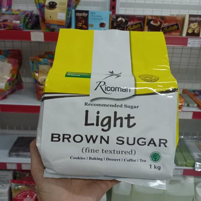 

Ricoman Light Brown Sugar 1kg