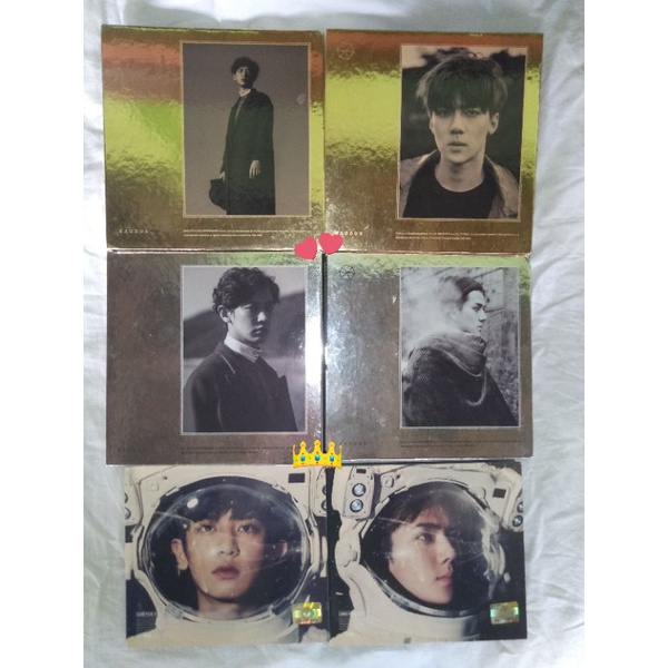 album sfy chanyeol sehun korean ver china ver album sing for you