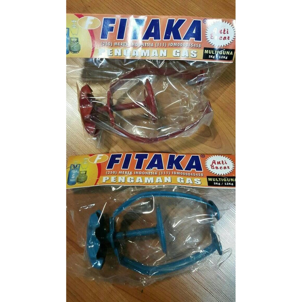 Co Pengaman Tabung Gas Fitaka 3kg Dan 12kg ♪ ❅☁