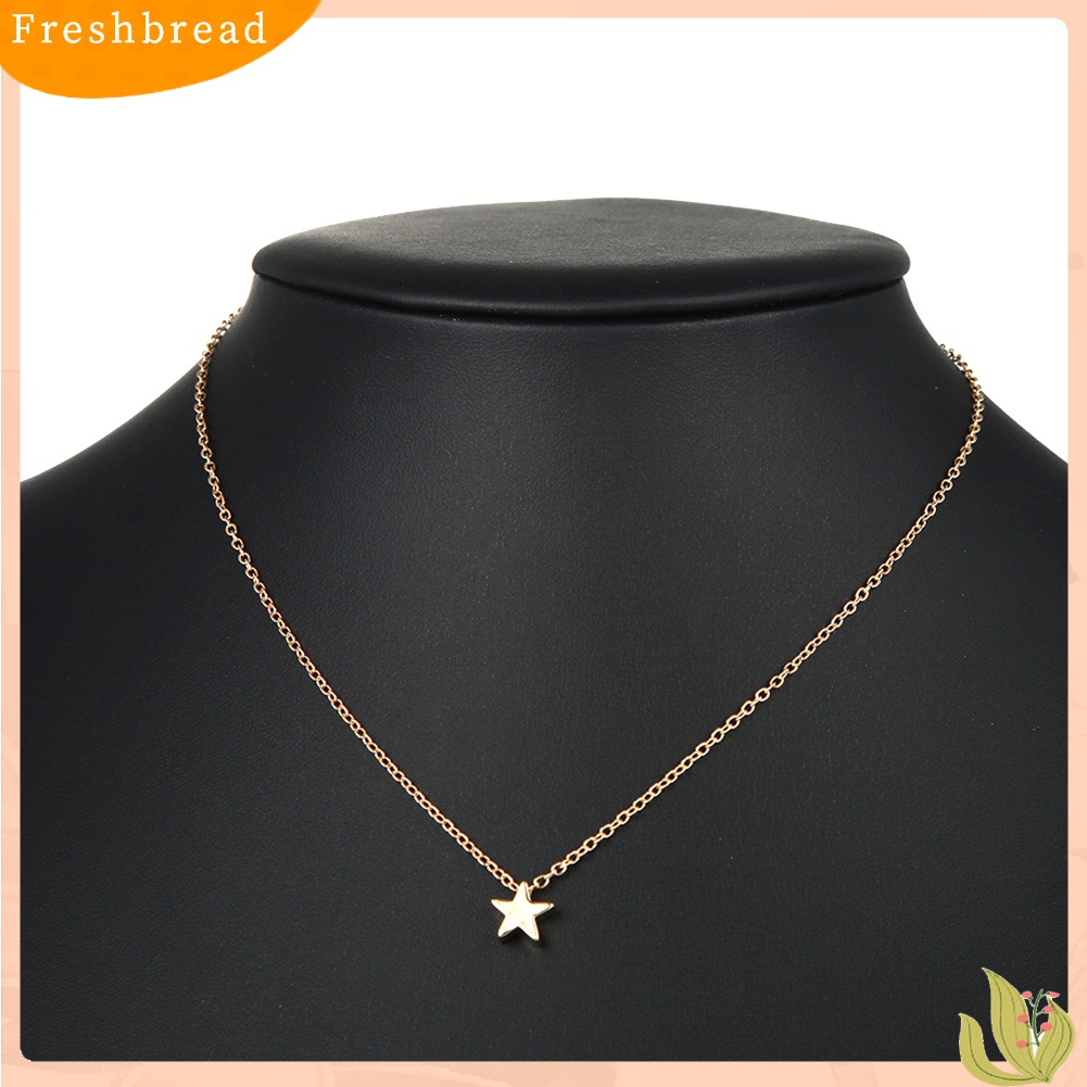 【Fresh】❀Fashion Women Star Charm Pendant Alloy Chain Necklace Wedding Party Jewelry Gift