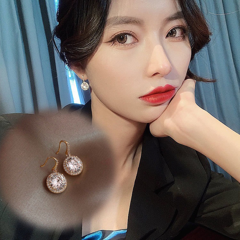 Anting Stud Pendek Gaya Korea