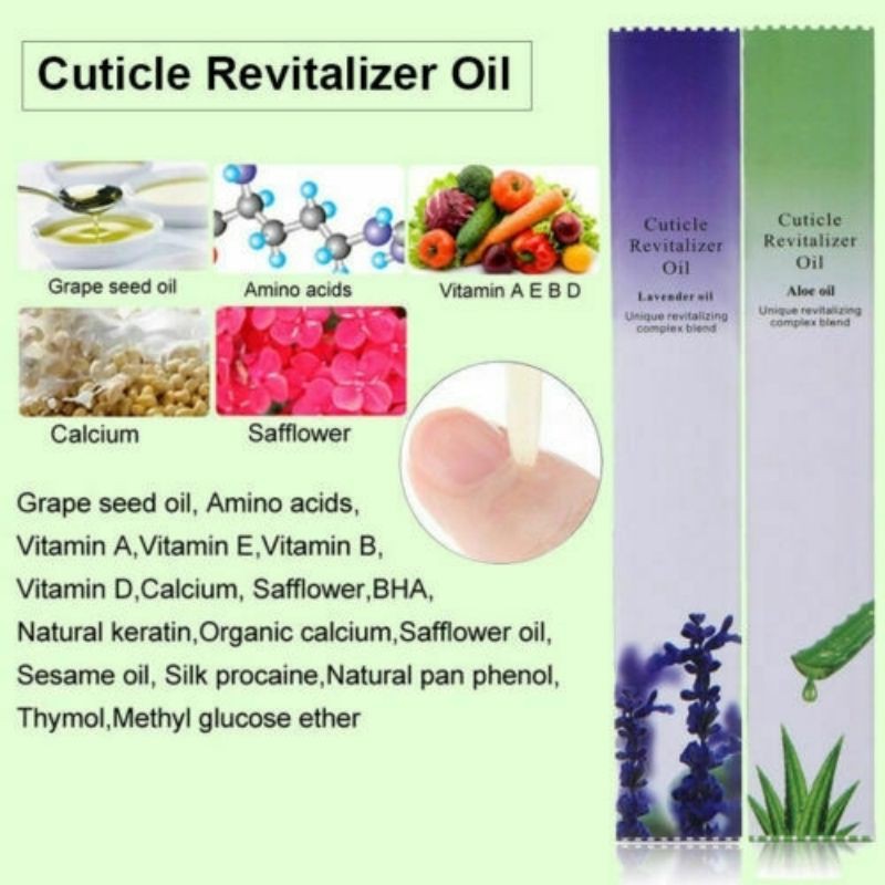 Cuticle Oil / Revitalizer Oil / Vitamin Kutikula Bagus