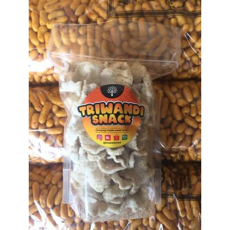 

Snack kerupuk basreng asin 200gr