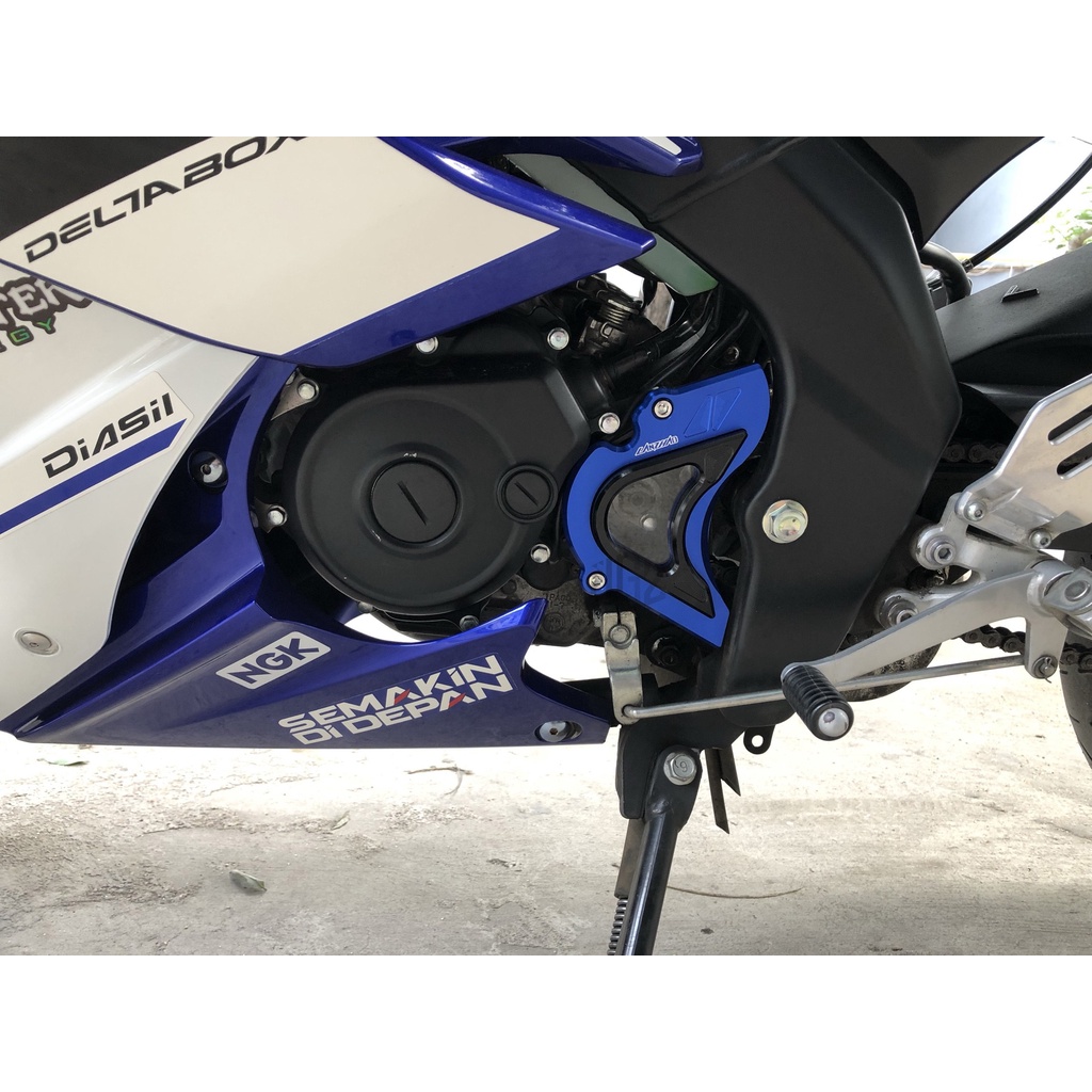 For Yamaha R15 2015 2016 2017 Motorcycle CNC Aluminum Front Sprocket Chain Cover Engine Pelindung Guard Modified Accessory-1