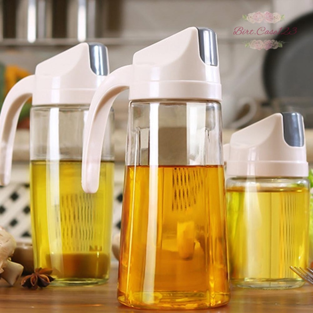 RT97 BOTOL KACA MINYAK GORENG KECAP CUKA OIL VINEGAR BOTTLE 360ML BC6264