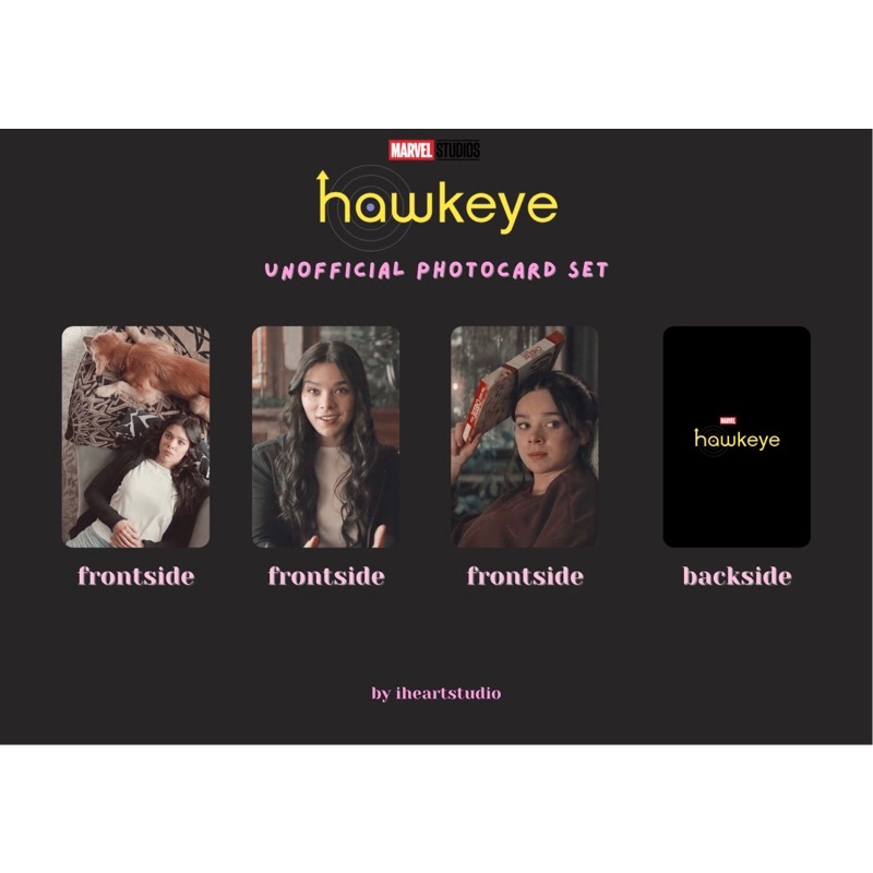 KATE BISHOP PHOTOCARD SET
