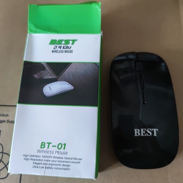 PROMO Mouse Best Wireless BT-01 Free Mousepad